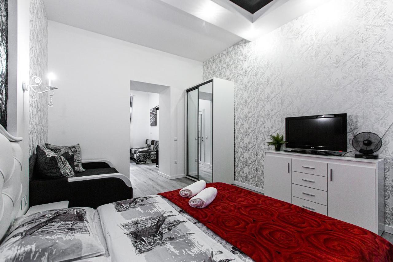 Однокомнатная Форум-Центр Apartman Lviv Kültér fotó